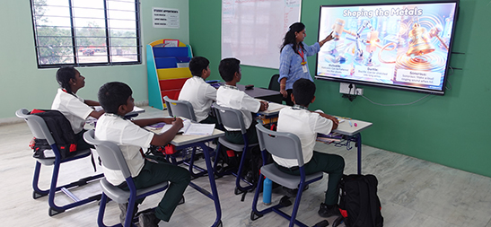best classroom facilities at international school chennai